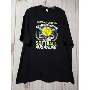 Granddaughter Softball Player‎ Ladies 2xl T-Shirt Novelty Fan Gift Tee